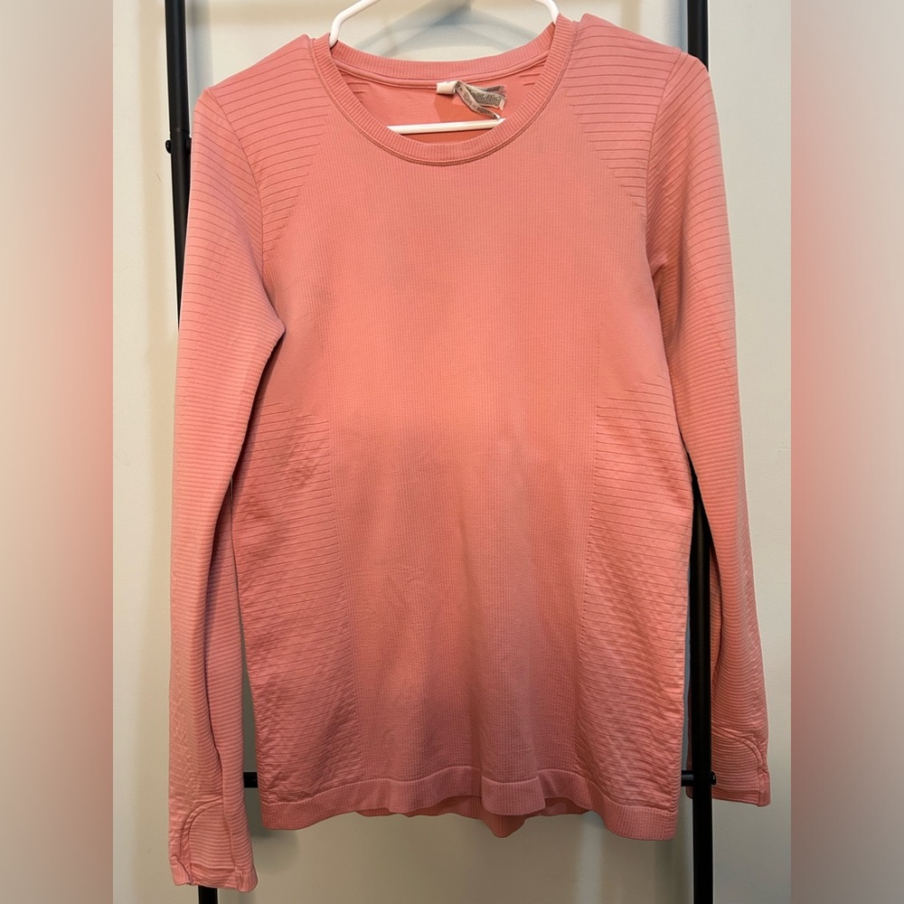 Athleta Long Sleeve Crew Compression Shirt